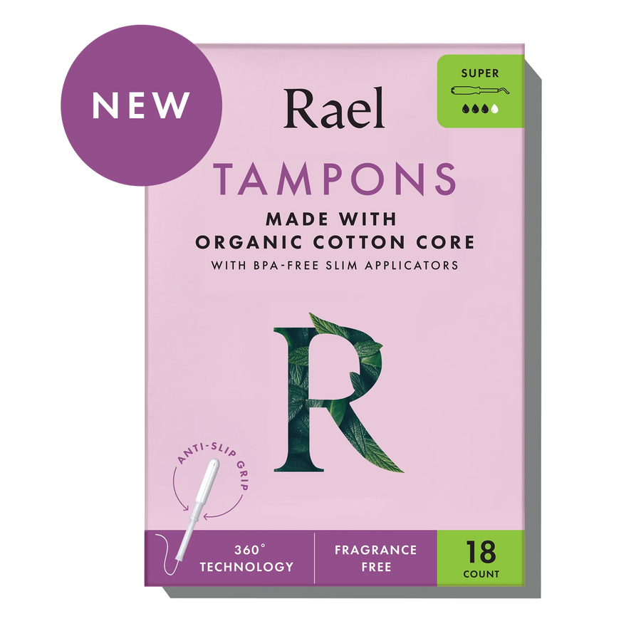 Super Slim Applicator Tampons Made With Organic Cotton Z8