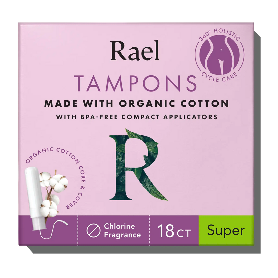 Super Compact Tampons Made With Organic Cotton C1