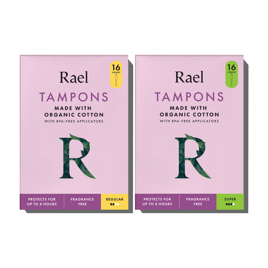 Tampon Variety Pack Made With Organic Cotton Z2